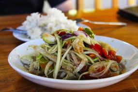 goodly Salad Lao Rice