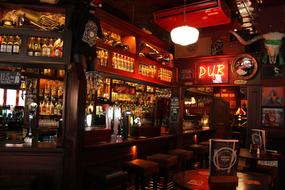Irish cozy bar