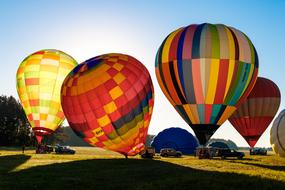 Balloons Flying Colorful