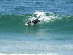 Surfer Ocean Wave