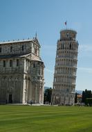 white tower by the house