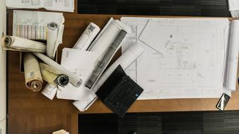 Drawing Architecture Plans table