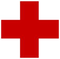 cruz red red cross symbol rescue