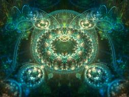 abstract digital art fractal