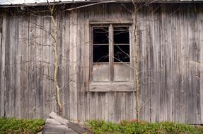 House Barn Window old wood