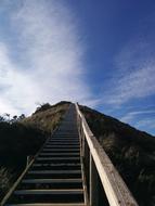 stairs leading uphill