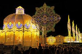 Folk Festival Lights
