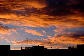 Roofs Clouds
