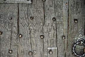 Door Wood Church