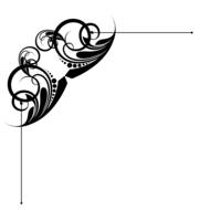 corner decoration decorative