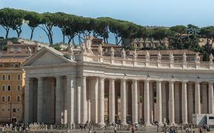 Roman building with columns