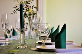 Gedeckter Table Board Tableware