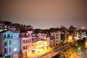 A Corner Of Ha Noi Night In