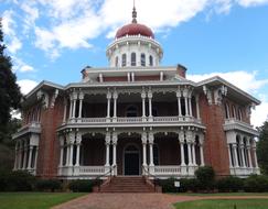 House of cotton farmers in Louisiana, Usa