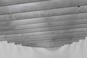 wooden white ceiling in the room