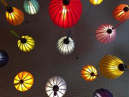 bright colored lights