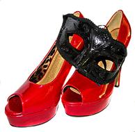 High Heels Mask Red