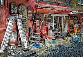 West London Notting Hill Shop