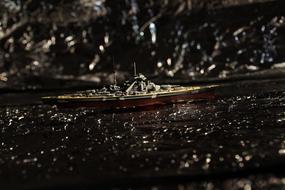 Ship Model Water