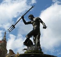 Neptune Gdansk statue