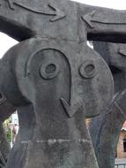 Statue Grey Schoelcher