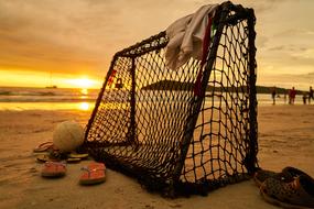 Castle Football Beach