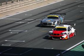 beautiful sports cars at the races