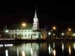 Church Night Reykjavik