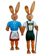 easter easter figures bunny couple