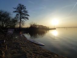 Lake Summer Evening
