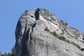 Bold Solid Rock Face