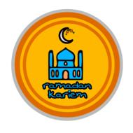 ramadan icon clipart design
