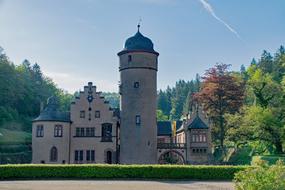 impressively beautiful Castle Mespelbrunn