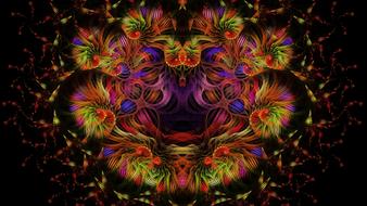 fractal art digital background