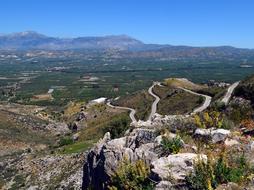 Crete Mountains Streets