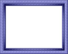 drawn rectangular blue border