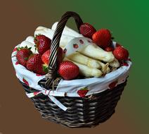 strawberries asparagus healthy