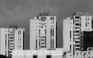 Black And White street City