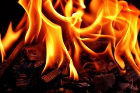 Fire Flame Carbon