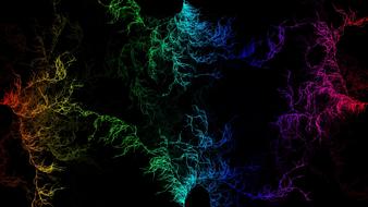 fractal lines as background