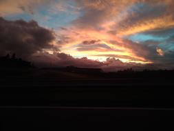 The Glare Of Sun Clouds