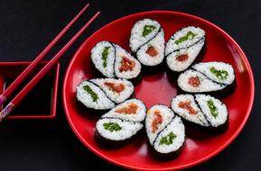 vegetable sushi