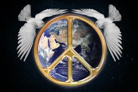 harmony world peace globe world