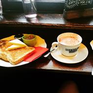 delicious breakfast coffee