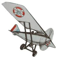 drawing airplane flying 1928