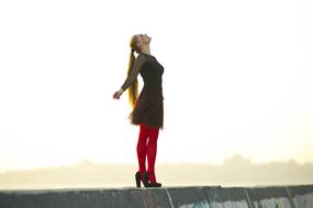 Woman Socks Red