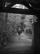 Person Black And White