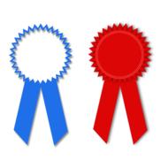 blue banner red png