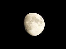 Moon Night Sky