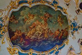 Blanket Ceiling Painting Ornament